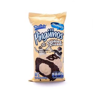 Pingüino Marinela Cookies Y Cream 80 G