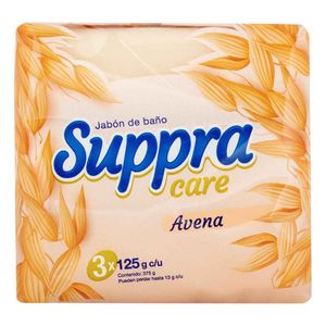 Jabón Suppra Care Avena 125 G X3 Unds