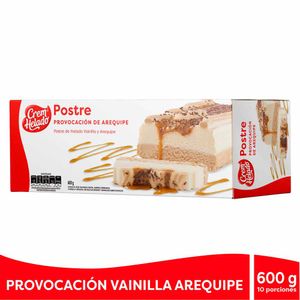 Helado Crem Helado Postre Provocación De Vainilla Arequipe 600 G