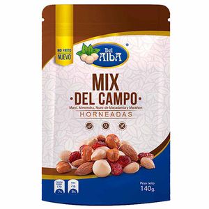 Maní Del Alba Mix Campo Horneada 140 G