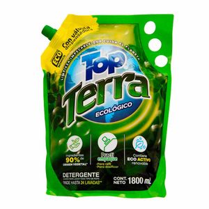 Detergente Líquido Top Terra Ecológico 1800 Ml
