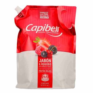 Jabón Líquido Capibell Frutos Rojos 1700 Ml