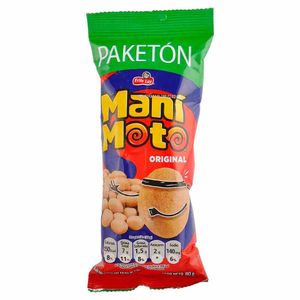 Snack Maní Moto Natural 80 Gr
