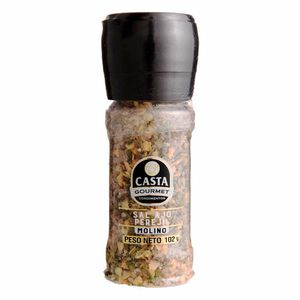 Condimento Casta Gourmet Sal Ajo Perejil Molino 102 G
