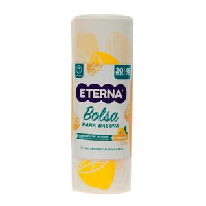 Bolsa de Basura Eterna Cítricos Control de Olores Grande X20 Unds