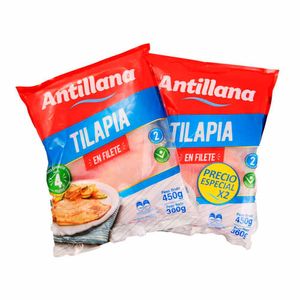 Filete de Tilapia Precio Especial 810 G X2 Unds