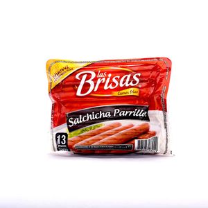 Salchicha Las Brisas Parrilla 500 G X13 Unds