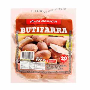 Butifarra Olimpica 500 G X20 Unds