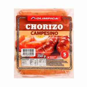 Chorizo Olimpica Campesino 250 G X5 Unds