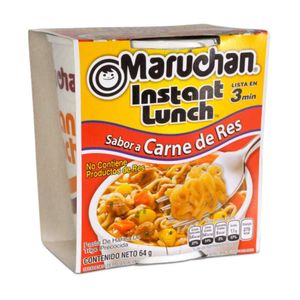 Sopa Maruchan Instantánea Sabor Carne De Res 64 G