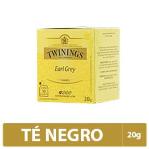Té Twinings Earl Grey Sobre 20 G X10 Unds