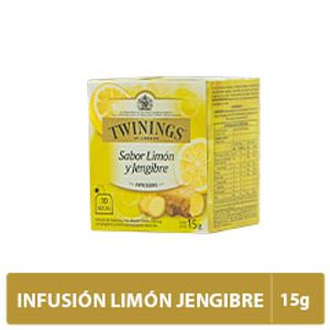 Infusión Twinings Limón y Jengibre 15 G