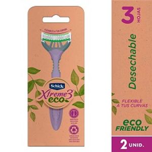 Máquina de Afeitar Schick Xtreme 3 Eco Women X2 Unds
