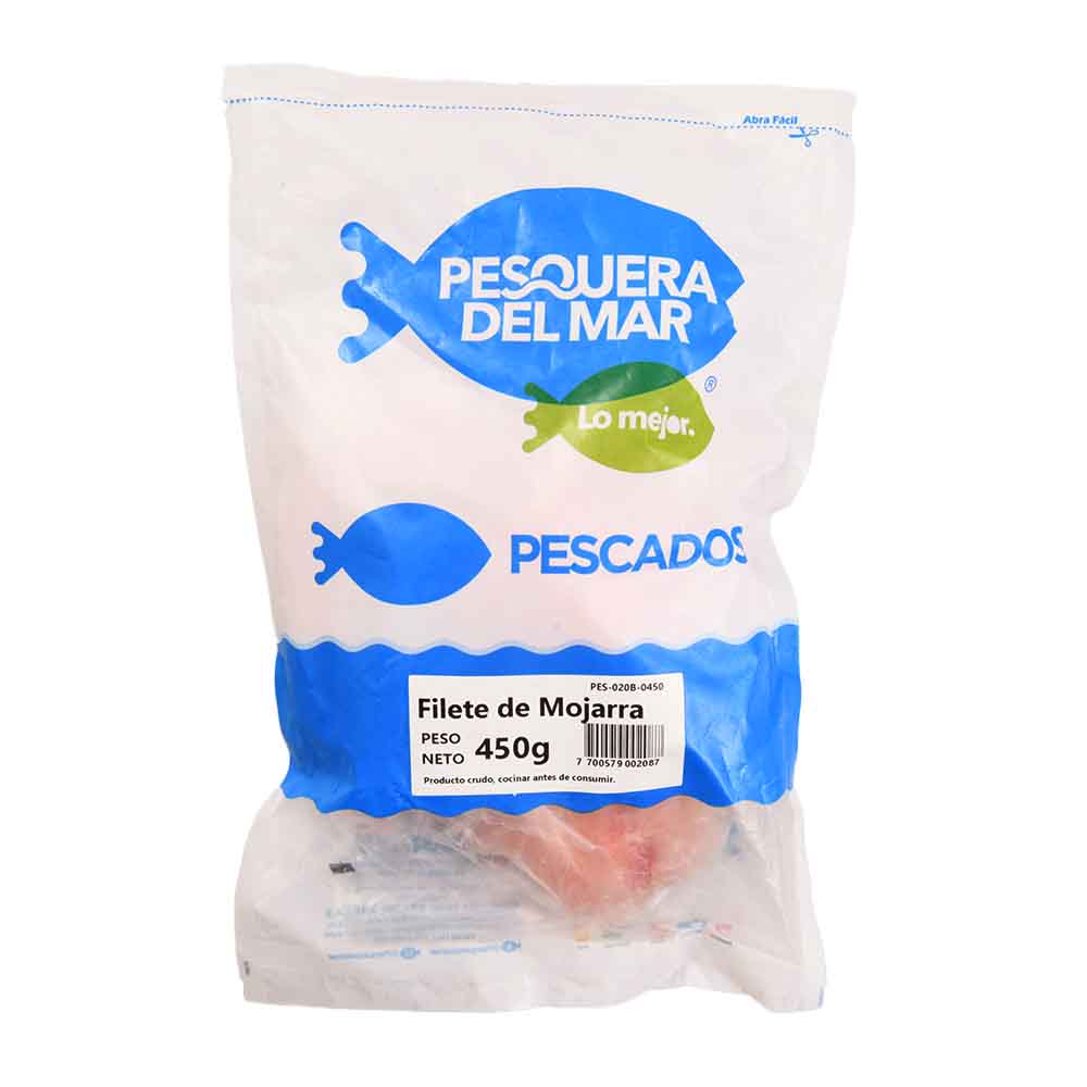 Imagen de Filete de Mojarra Pesquera Del Mar 450 G PEZ FILET MOJAA PESQUEA DEL MA 450G