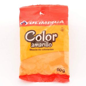 Condimento Olimpica Color Amarillo 60 G
