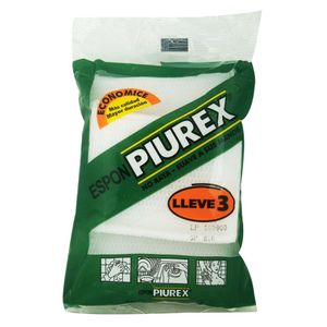 Esponja Piurex Multiuso X3 Unds Precio Especial