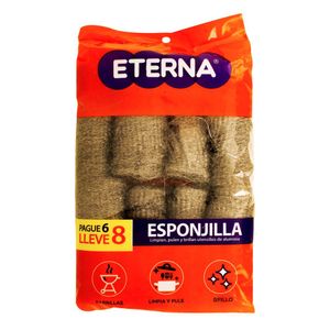 Esponja Eterna Acero 8X6 Unds Oferta