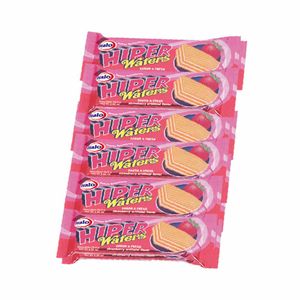 Galleta Italo Wafers Fresa 156 G X12 Unds