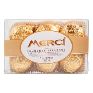 Bombones Mercí Chocolate 96 G