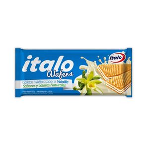 Galleta Italo Wafers Vainilla 117 G