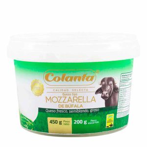 Queso Colanta Mozzarella de Búfala 450 G