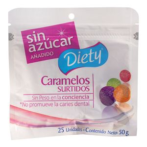 Caramelo Diety Sin Azúcar 50 G