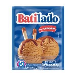 Mezcla Batilado para Preparar Helado de Arequipe 82 G