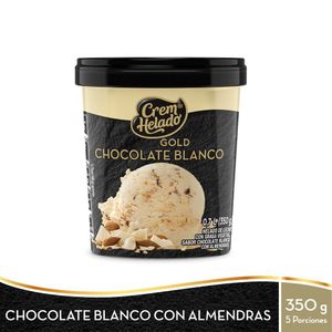 Helado Crem Helado Chocolate Blanco con Almendra 350 G