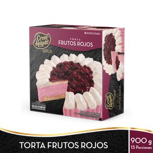Torta Crem Helado Gold Frutos Rojos 900 G