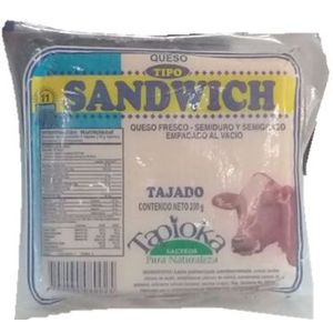 Queso Tapioka Sanduchero 200 G