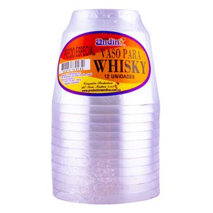 Vaso de Whisky Acme León Cristal X12 Unds
