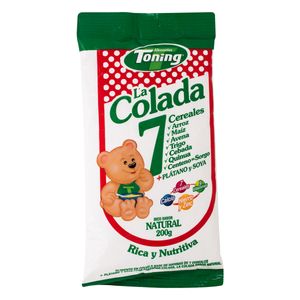 Colada Toning 7 Cereal Natural 200 G