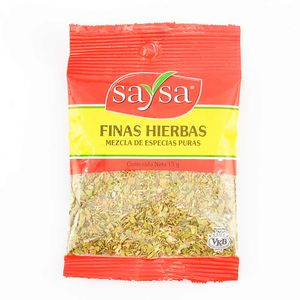Condimento Saysa Finas Hierbas 15 G