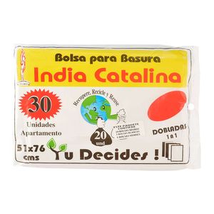 Bolsa de Basura India Catalina Apartamento X30 Unds