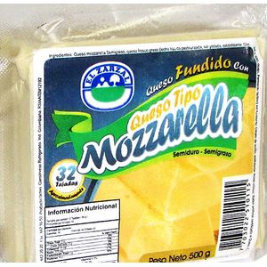 Queso El Zarzal Mozzarella 500 G