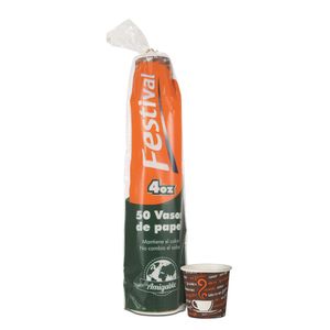 Vaso Festival Papel 4 Oz X50 Unds