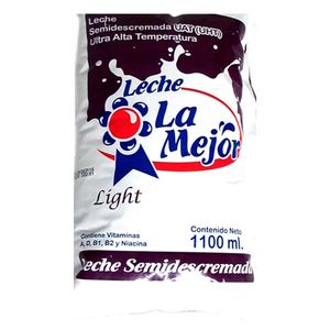 Leche La Mejor Semidescremada 1,1 Lt