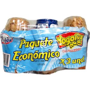 Yogurt La Mejor Yogoli Mix Cereal 130 G X3 Unds