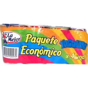 Yogurt La Mejor Yogolin 150 G X4 Unds