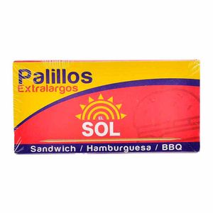 Palillo El Sol Extra Largo X125 Unds