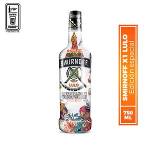 Vodka Smirnoff Lulo Edición Halloween 750 Ml Oferta