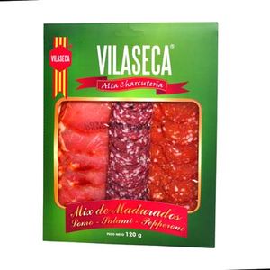 Mix Madurados Villaseca Jamón/Salami/Peperoni 120 G