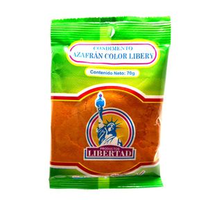 Condimento Liberty Azafrán Color 70 G