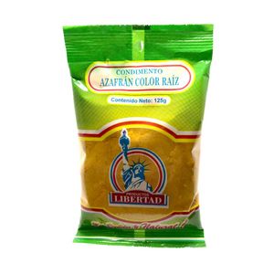 Condimento Liberty Azafrán Color Raíz 125 G