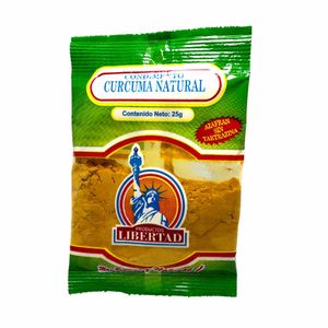 Condimento Liberty Cúrcuma Natural 25 G
