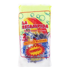 Esponjilla La Estampida Multiuso + Espiral Precio Especial
