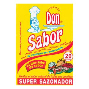 Condimento Don Sabor Súper Sazonador 20 G