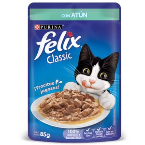 Alimento para Gato Félix Classic Atún 85 G