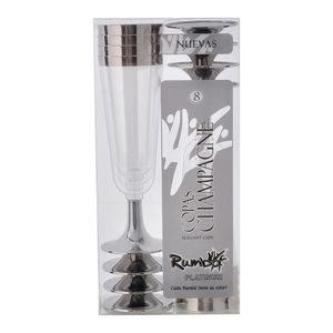 Copa Campaña Desechable Rumba Platinum X8 Unds