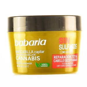 Mascarilla Capilar Babaria Cannabis Reparación Total 200 Ml